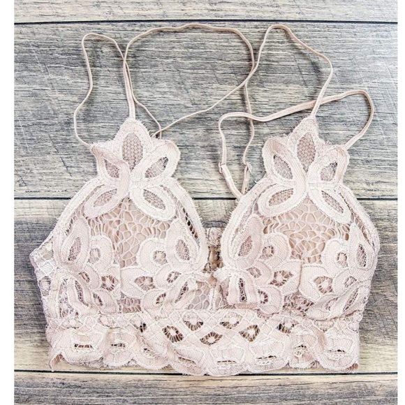 Angel Double Strap Lace Bralette - Picture 6 of 6